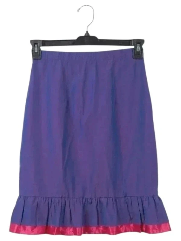 💜 Pretty violet / lilac skirt with ruffles 💜 – photo 2